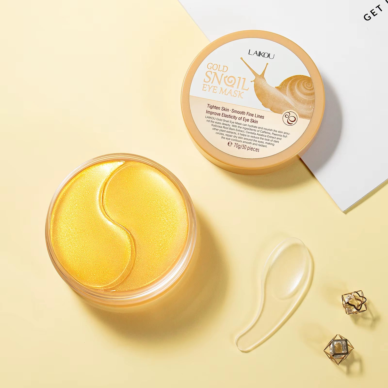 Japan Sakura or Snail Eye Mask Fade Dark Circles Hydrating Moisturizing Care Eyes Mask Face Care Product